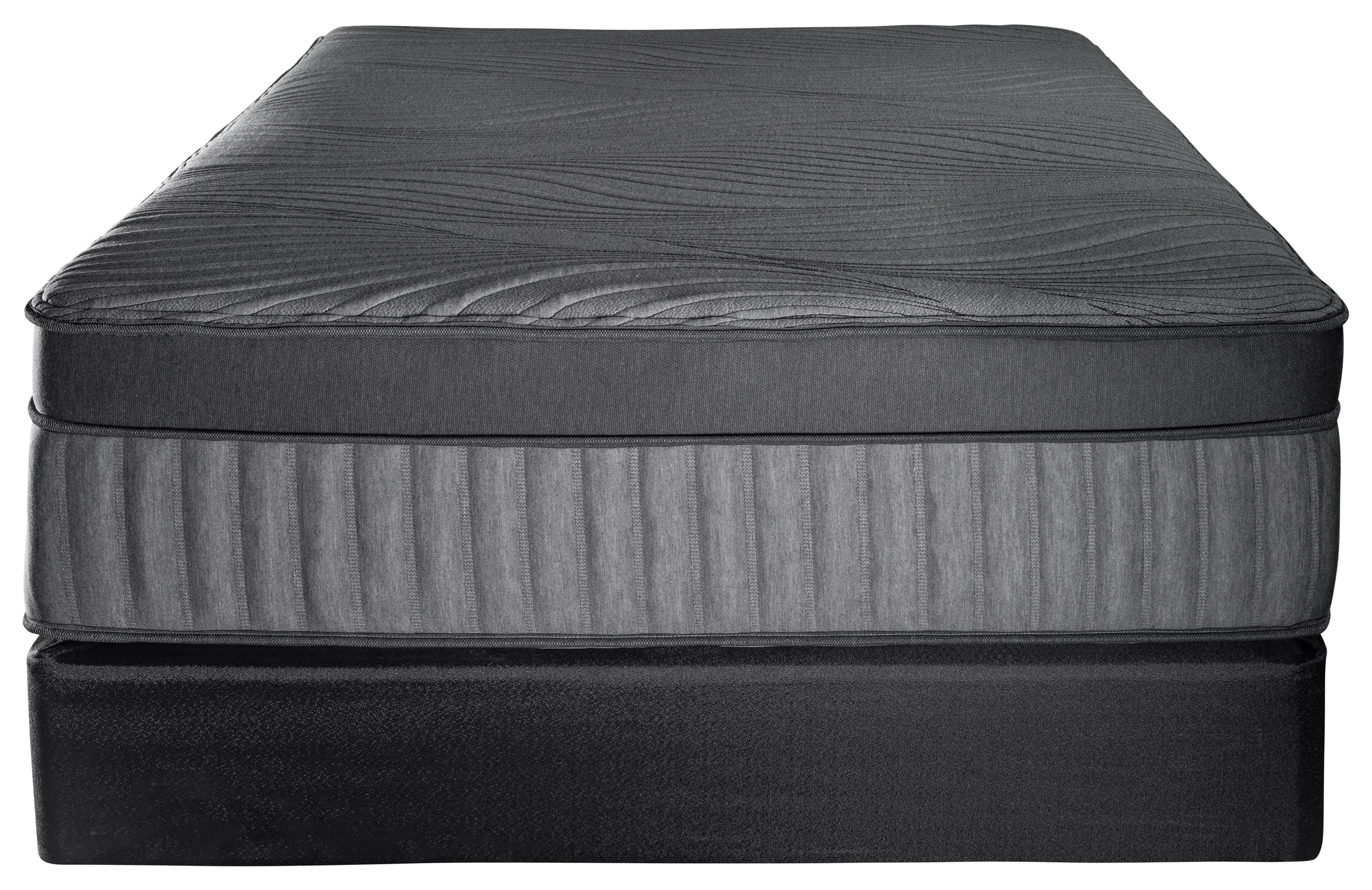 Restonic Nicole 300MN28566 Restonic King Nicole 4" Plush Hybrid Euro Top Mattress Johnson's
